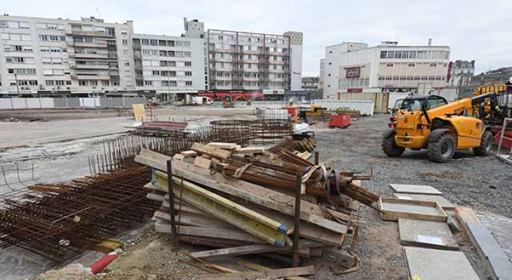 Place de la République : les travaux avancent !