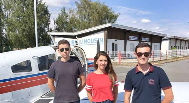 Le Brevet d’Initiation Aéronautique reprend son envol à l’Aéroclub du Limousin !