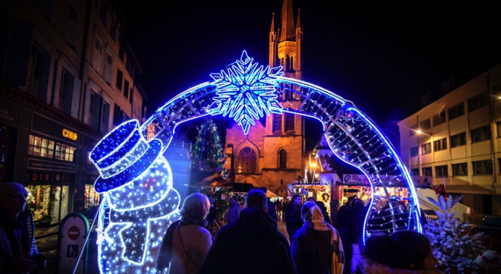 Faire battre Noël en coeur de ville