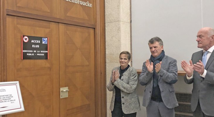 Une salle en mémoire de Gérard Vandenbroucke