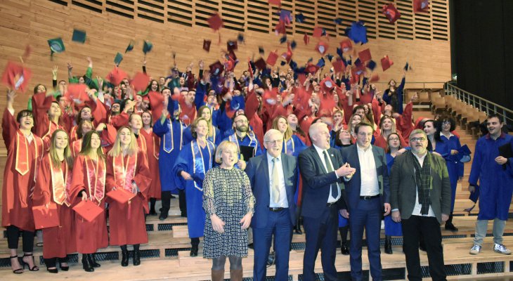 Des diplômés plein d'avenir