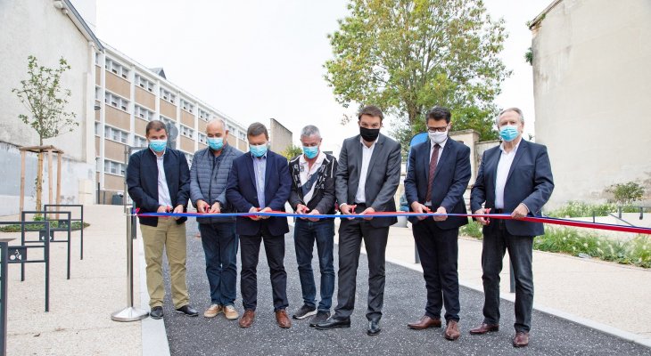 La rue des Clairettes s'est refait une beauté