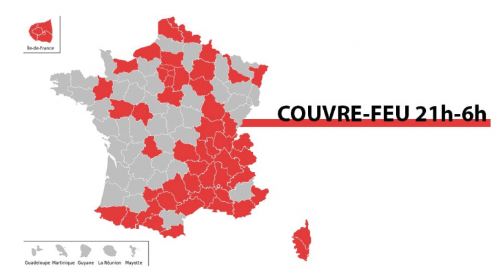 Covid-19 : la Haute-Vienne sous le régime du couvre-feu