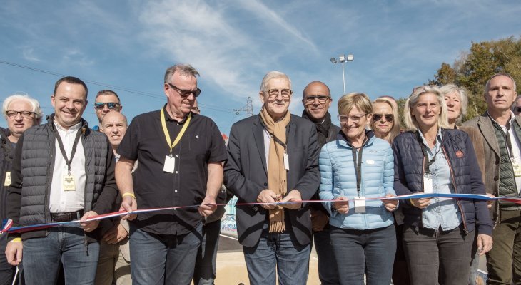 La nouvelle piste BMX de Limoges inaugurée