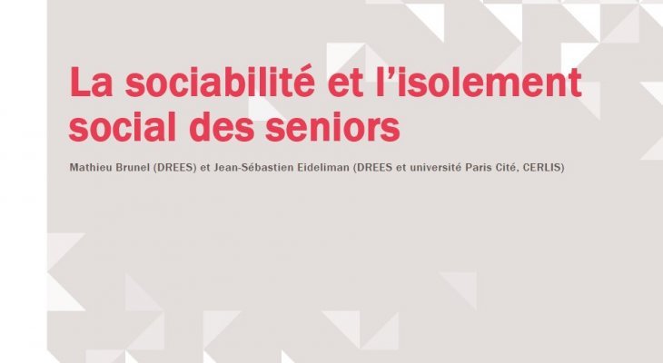 Seniors : une sociabilité globalement importante (Dossier spécial seniors)