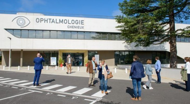 Nouveau pôle d'ophtalmo inauguré à Chénieux