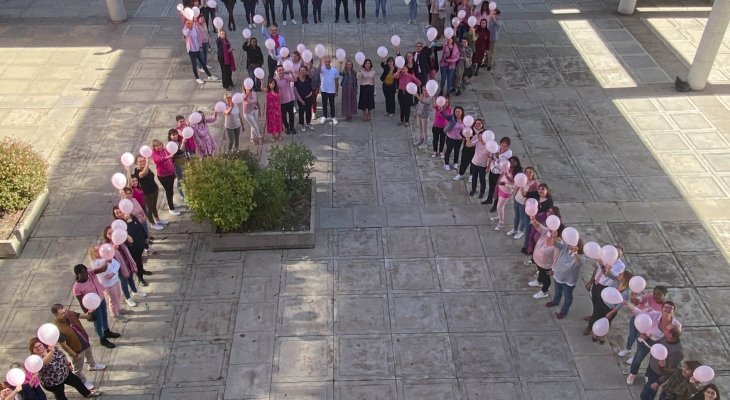 Le rectorat de l'académie de Limoges a vu la vie en rose