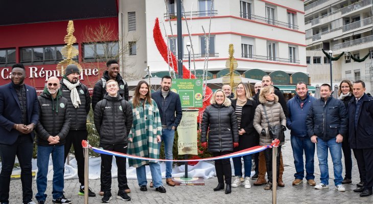 Limoges Métropole installe des poubelles pour améliorer le tri hors foyer