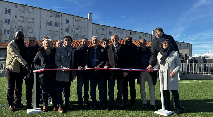 Le nouveau stade du Vigenal inauguré