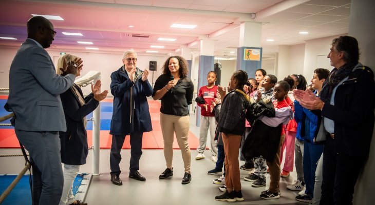 Une salle multisports porte le nom de Fanny-Estelle Posvite