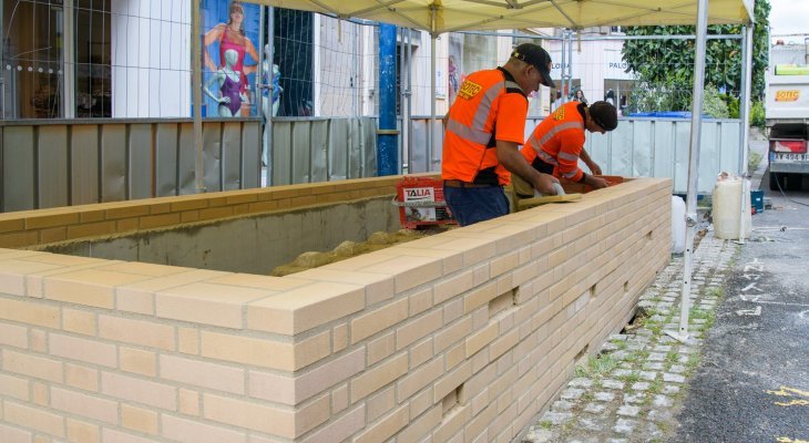 La végétalisation se poursuit rue Jean-Jaurès