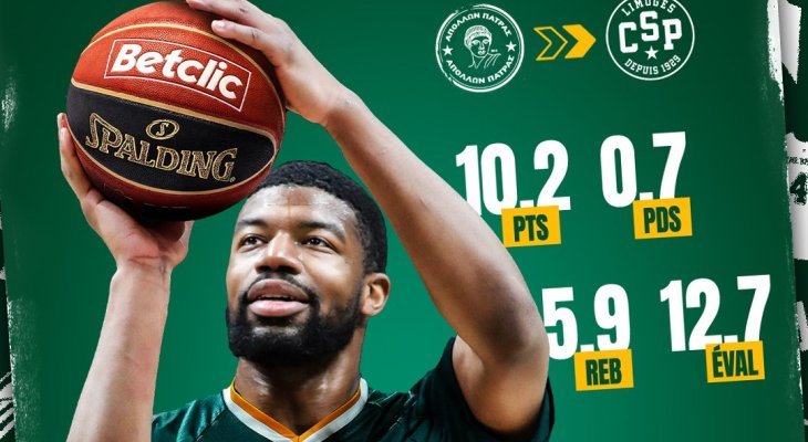 Limoges CSP : recrutement américain avec Malik Osborne