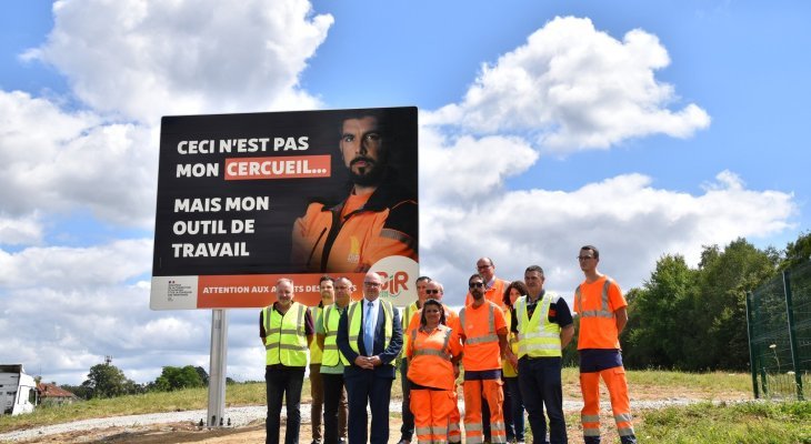 Une campagne choc pour sensibiliser les usagers de la route