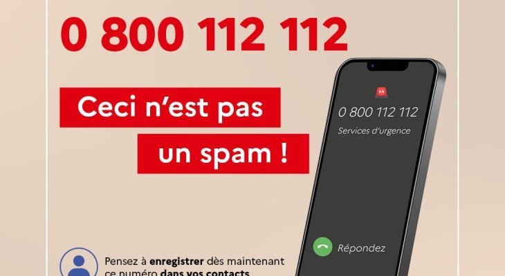 0800 112 112 : Ceci n'est pas un spam !