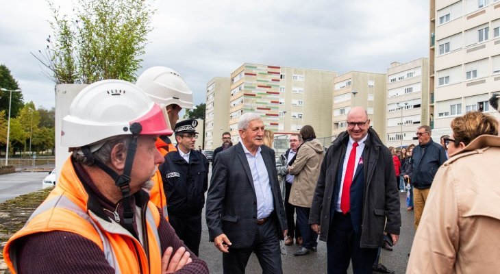 Beaubreuil : les opérations de démolition d'immeubles ont commencé