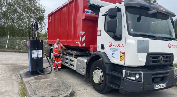 En Haute-Vienne, tous les camions de collecte Veolia roulent au biocarburant (dossier spécial bio / environnement)