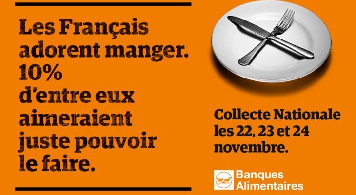 Collecte de la Banque Alimentaire les 22, 23 et 24 novembre