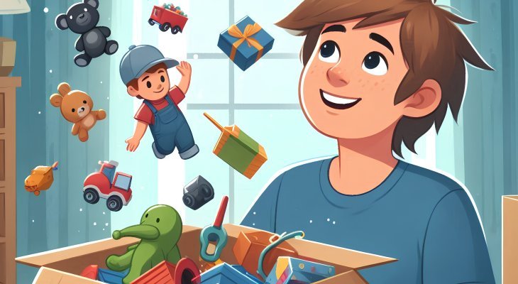 Boîte à jouets : donnez, échangez, prenez !