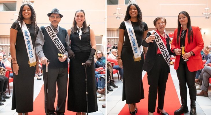 Élection de Miss et Mister à l'Ehpad du Roussillon