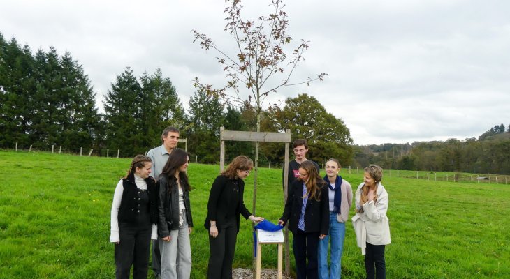 Oradour : un arbre pour les musiciens du Requiem