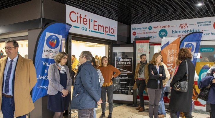 De nouveaux locaux pour la Cité de l'Emploi