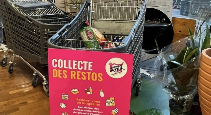 Collecte des Restos du Coeur les 7 et 8 mars