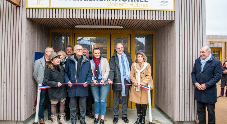 Inauguration de l'espace intergénérationnel Robert-Hébras