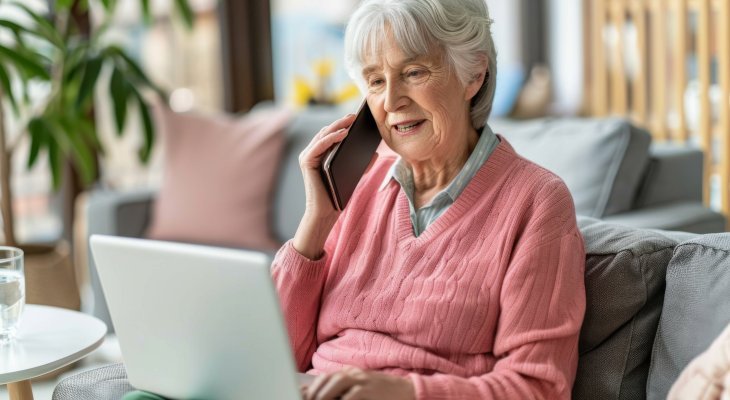 Des seniors connectés