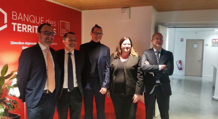 Banque des Territoires : + 343 % de prêts aux collectivités de la région