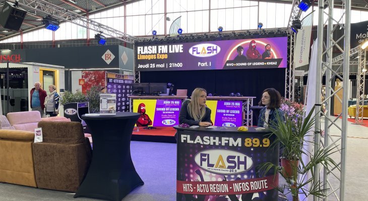 Flash FM, la voix officielle de la Foire
de Limoges 2025