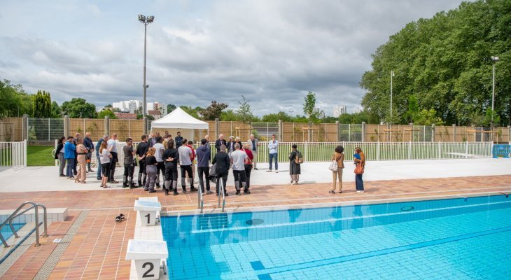 Piscine municipale de Beaublanc : modernisation des espaces extérieurs