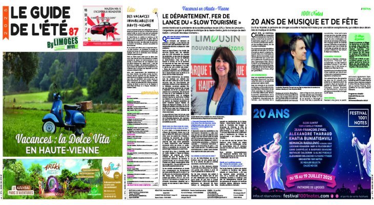 Notre guide de l'été est paru