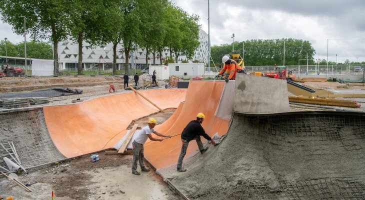 Nouveau skatepark : bientôt les premières glisses