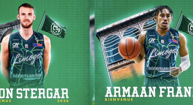 Deux nouvelles recrues au Limoges CSP