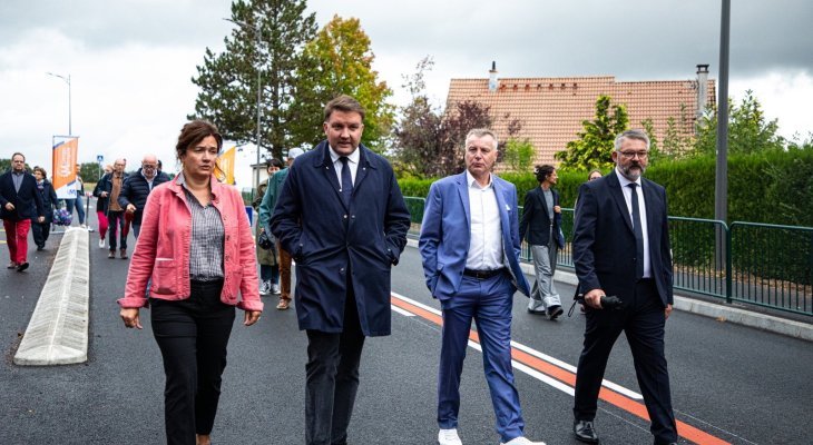 Aménagement de l'avenue Jean-Giraudoux et de l'étang au Palais-sur-Vienne