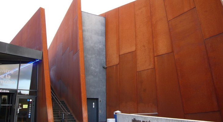 Le Centre de la mémoire d'Oradour en travaux