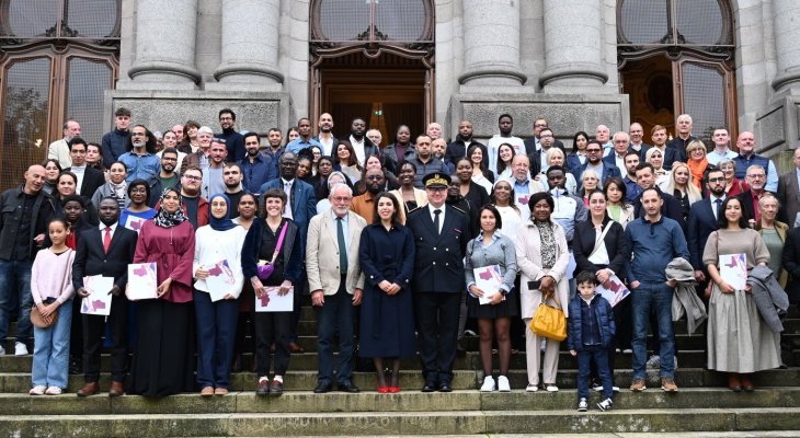 56 adultes et 16 enfants ont obtenu la nationalité française