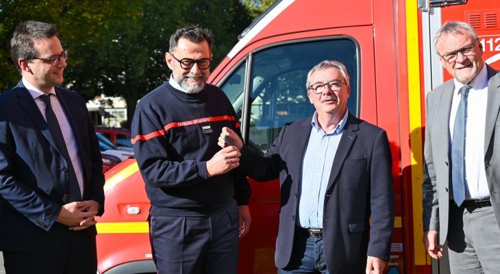 Le SDIS 87 fait don d'un engin de secours à l'UDSP 87