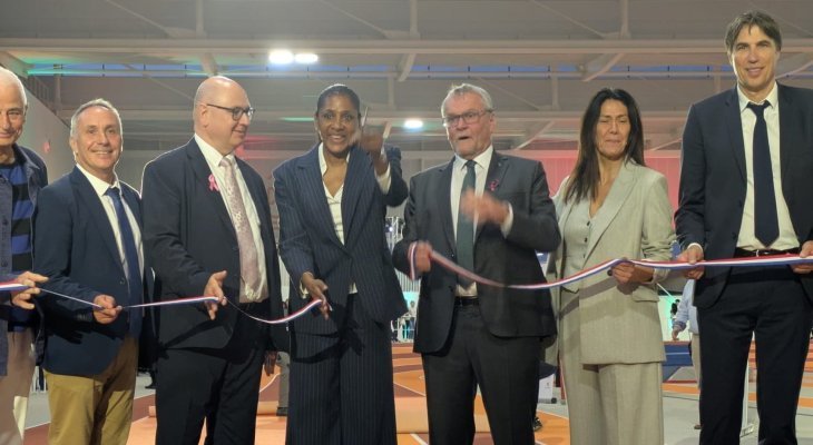 Marie-José Pérec inaugure 