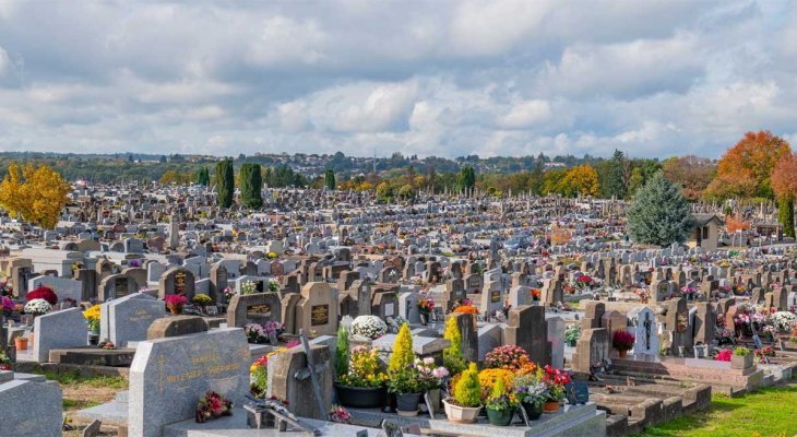 Toussaint : des navettes gratuites dans l'enceinte du cimetière de Louyat