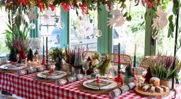 Un Noël tout en fleurs...