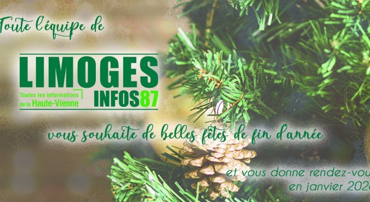 TOUTE L'ÉQUIPE DE LIMOGES INFOS 87 VOUS SOUHAITE DE BELLES FÊTES !
