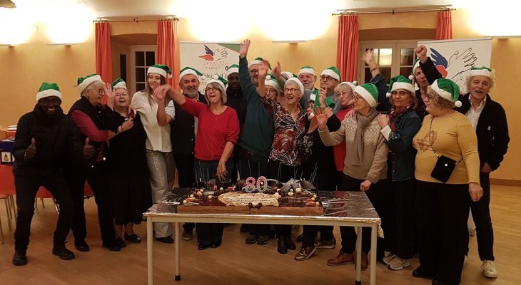 150 personnes ont fêté le réveillon de la Saint Sylvestre avec le Secours populaire