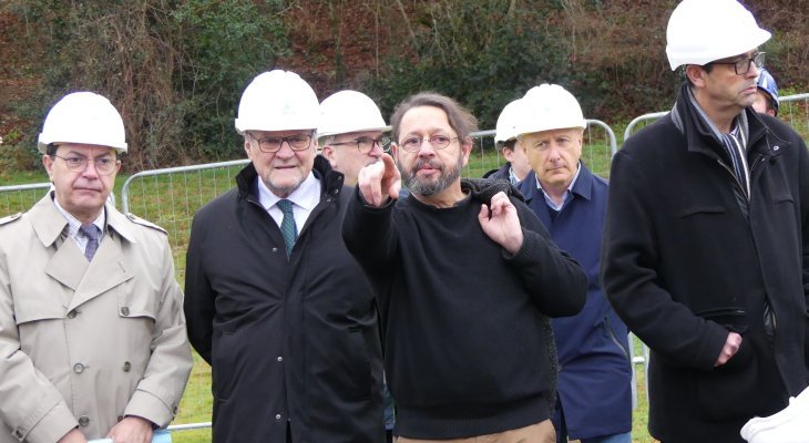 Oradour-sur-Glane : le préfet a visité les travaux de rénovation du centre de la mémoire