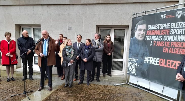Soutenir Christophe Gleizes et réclamer sa libération