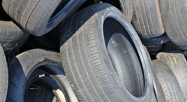 Collecte de pneus usagers dans 13 déchèteries