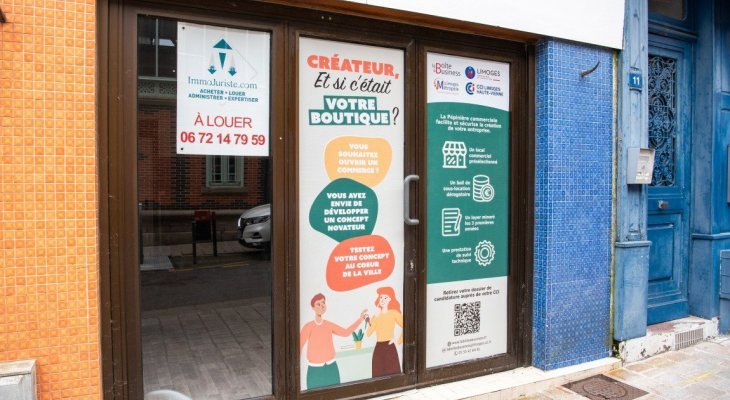 Pépinière contre la vacance commerciale : appel à candidatures