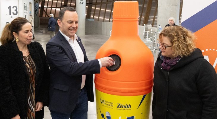 De nouveaux équipements de tri au Zénith (Supplément bio / transition écologique)