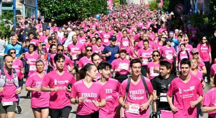 Les Foulées roses c'est aujourd'hui !