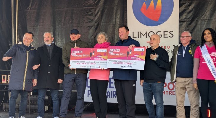 Foulées roses du Populaire du Centre : BRAVO !